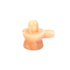 Shivlinga in Orange Jade - 127 - gms