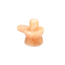 Shivlinga in Orange Jade - 189 - gms