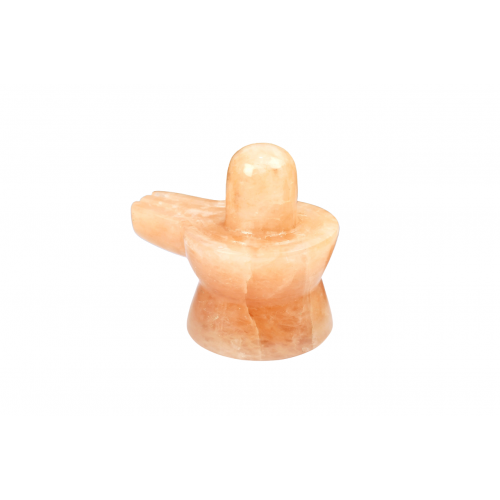 Shivlinga in Orange Jade - 189 - gms