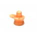 Shivlinga in Orange Jade - 128 - gms