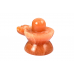 Shivlinga in Orange Jade - 149 - gms