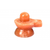 Shivlinga in Orange Jade - 149 - gms