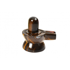 Shivlinga in Tiger Eye - 126 - gms