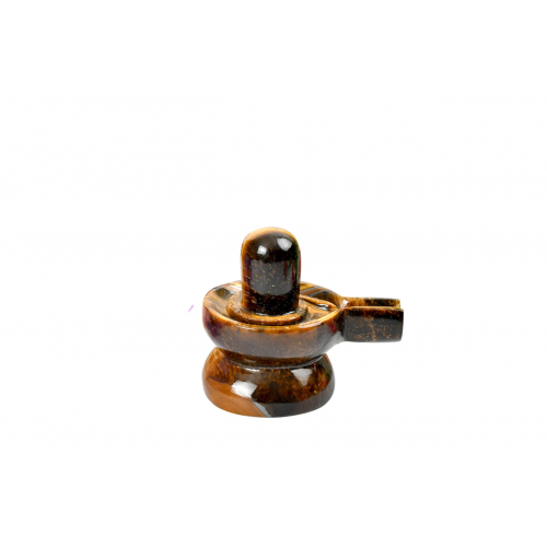 Shivlinga in Tiger Eye - 149 - gms