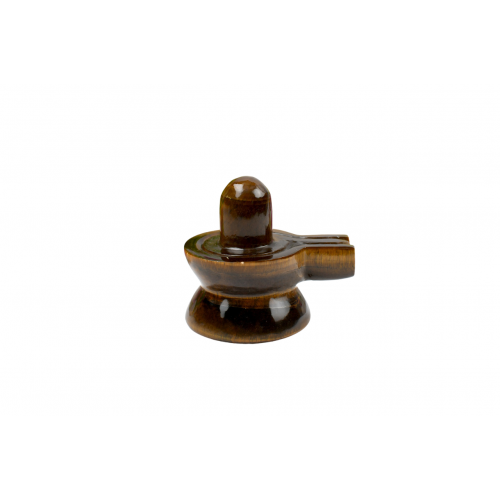 Shivlinga in Tiger Eye - 150 - gms - ii