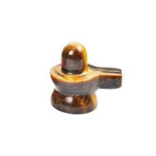 Shivlinga in Tiger Eye - 74 - gms