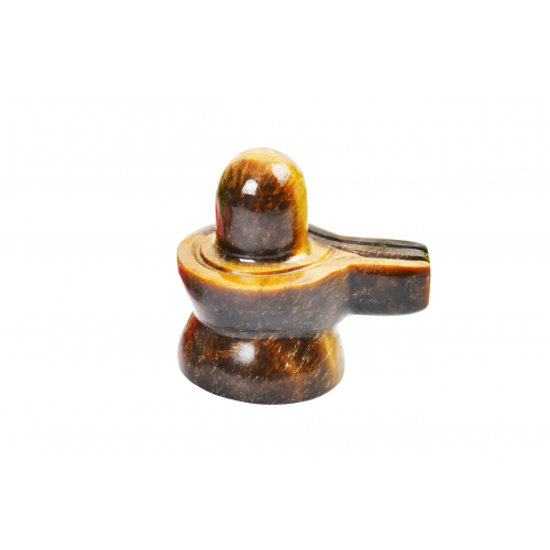 Shivlinga in Tiger Eye - 74 - gms