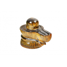 Shivlinga in Tiger Eye - 90 - gms