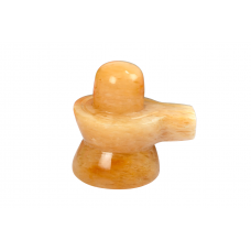 Shivlinga in Yellow Jade - 116 - gms