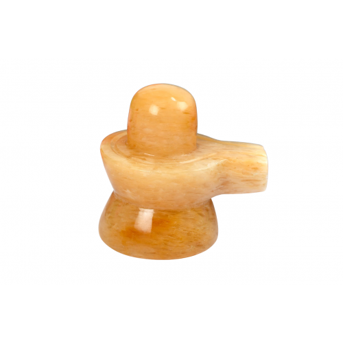 Shivlinga in Yellow Jade - 116 - gms