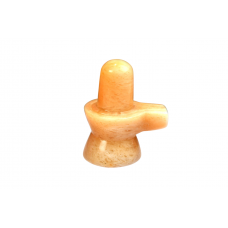 Shivlinga in Yellow Jade - 133 - gms