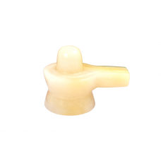 Shivlinga in Yellow Jade - 151 -gms