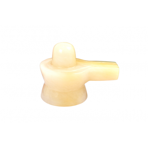 Shivlinga in Yellow Jade - 151 -gms