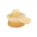 Yellow Jade Shivling - 198 - gms