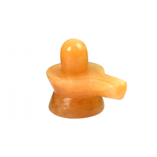 Yellow Jade Shivling - 51 - to - 60 - gms