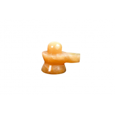 Yellow Jade Shivling - 91 - gms