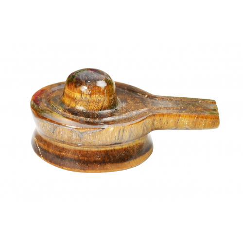 Shivlinga in Tiger Eye - 53 - gms