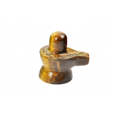 Shivlinga in Tiger Eye - 55 - gms