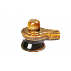 Shivlinga in Tiger Eye - 56 - gms