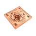 Siddh Meru Saraswati Yantra on Lotus