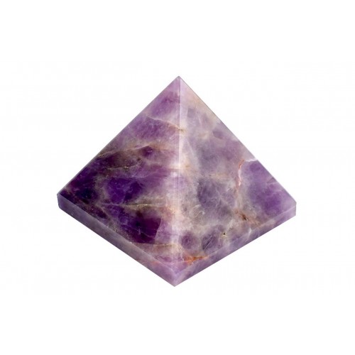 Pyramid in Natural Amethyst - 161 - gms