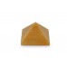 Pyramid in Yellow Jade Confidence and Courage - iii