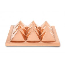 9 Pyramid Chakra Vastu Plate