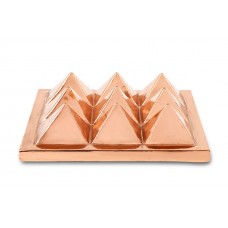 9 Pyramid Chakra Vastu Plate
