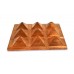 9 Pyramid in Copper Plate