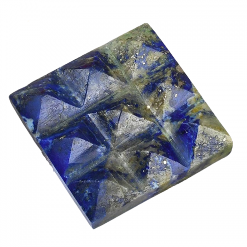 Lapis Lazuli 9 Pyramid Grid