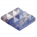 Lapis Lazuli 9 Pyramid Grid
