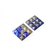 Lapis Lazuli Pyramid set of - 2 - 27 ,- gms