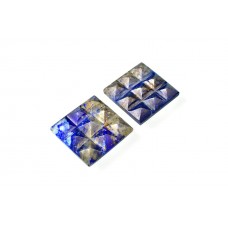 Lapis Lazuli Pyramid set of - 2 - 27 ,- gms