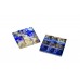 Lapis Lazuli Pyramid set of - 2 - 27 ,- gms