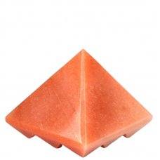Multi Pyramid in Orange Jade Protection and Joy - 41 - gms