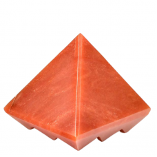 Multi Pyramid in Orange Jade Protection and joy - 50 - gms