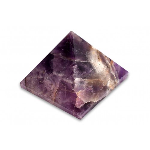 Pyramid in Natural Amethyst - 109 - gms