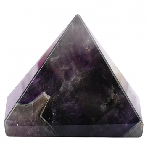 Pyramid in Natural Amethyst - 135 - gms