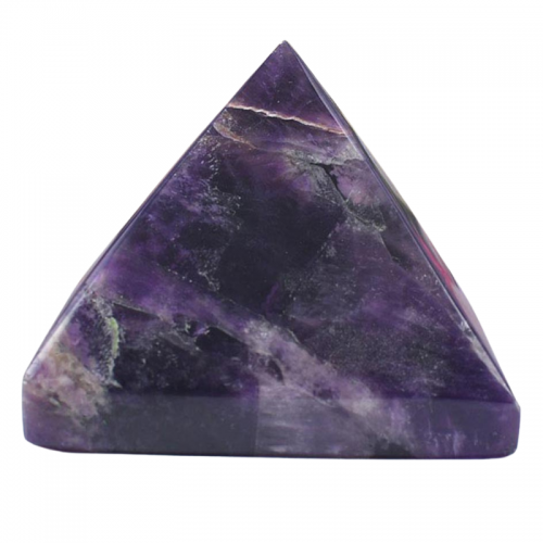 Pyramid in Natural Amethyst - 283 - gms