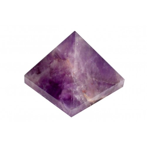 Pyramid in Natural Amethyst - 98 - gms