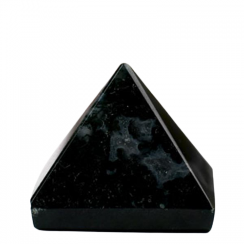 Pyramid in Natural Bloodstone