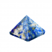 Pyramid in Natural Lapis Lazuli - v
