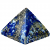 Pyramid in Natural Lapis Lazuli - v