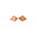 Pyramid in Natural Orange Jade - set of - 2