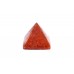 Pyramid in Natural Red Jade - 47 - gms