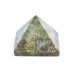 Pyramid in Natural Ruby Zosite - 48 - gms
