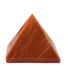 Pyramid in Red Jasper Energy and Strength - ii