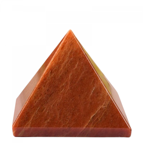 Pyramid in Red Jasper Energy and Strength - ii