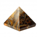 Pyramid in Tiger Eye