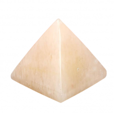 Pyramid in Yellow Jade Confidence and Courage - ii